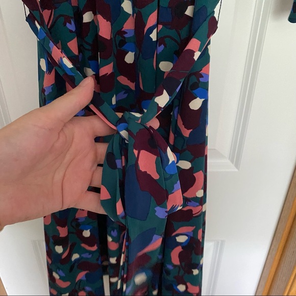 Leota Floral Printed Wrap Dress Size 3L Full Figure Size 22-24 - Picture 6 of 9